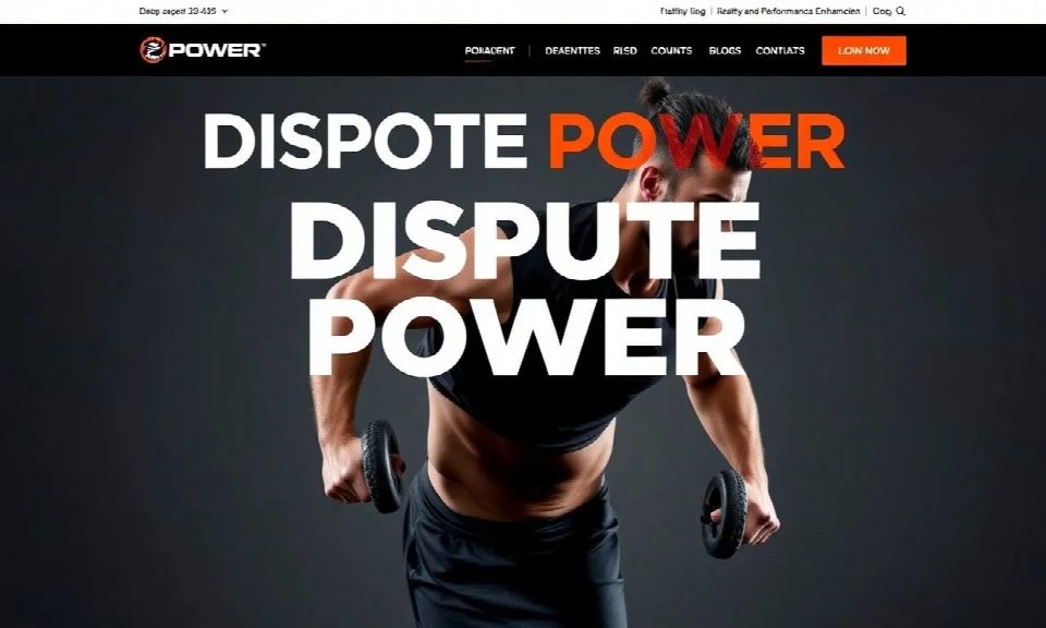 Dispute Power: Healthy Living and Performance Enhancement