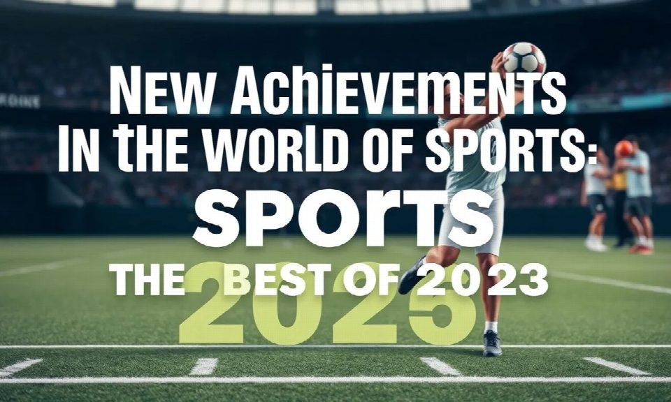 New Achievements in the World of Sports: The Best of 2023