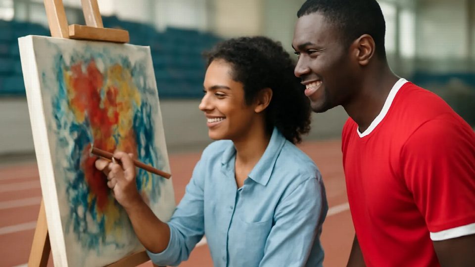 The Spirit of Sport and the Power of Art: Stories Meeting Through Events The Spirit of Sport and the Power of Art: Stories Meeting Through Events