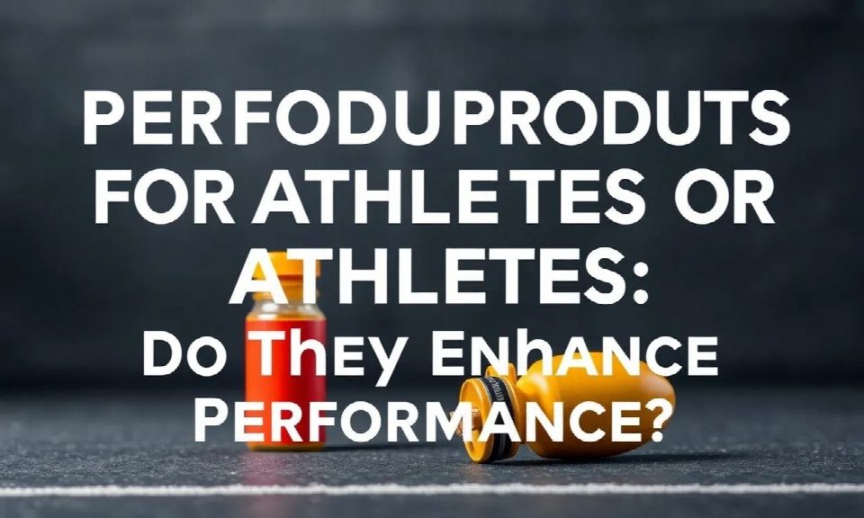 Performance Products for Athletes: Do They Enhance Performance? Performance Products for Athletes: Do They Enhance Performance?