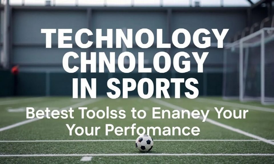 Technology in Sports: The Best Tools to Enhance Your Performance Technology in Sports: The Best Tools to Enhance Your Performance