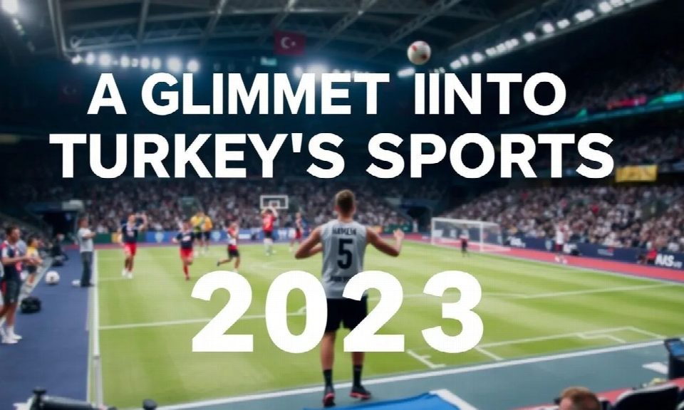 A Glimpse into Turkey's Sports World: The Most Important Events of 2023