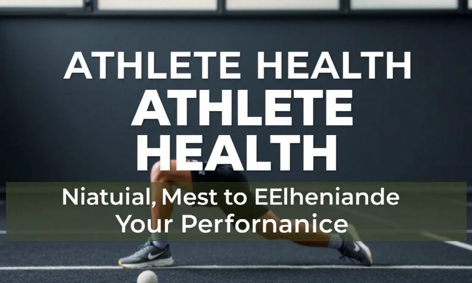 Athlete Health: Natural Methods to Enhance Your Performance
