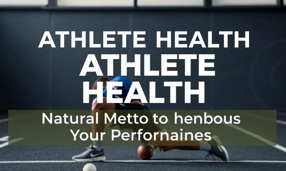 Athlete Health: Natural Methods to Enhance Your Performance
