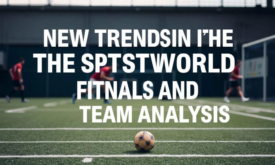 New Trends in the Sports World: Fitness and Team Analysis New Trends in the Sports World: Fitness and Team Analysis