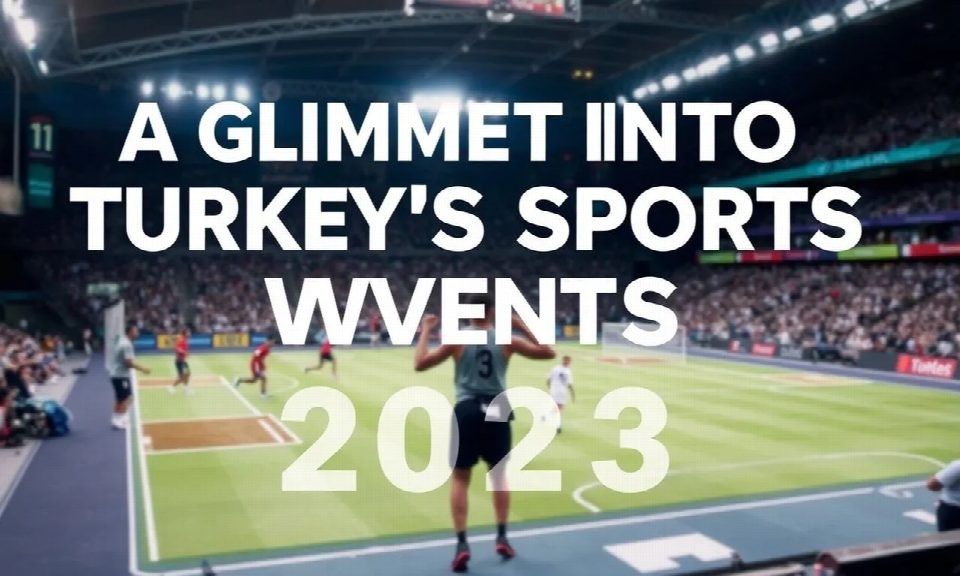 A Glimpse into Turkey's Sports World: The Most Important Events of 2023