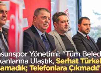 Samsunspor Yönetimi Belediye Başkanlarıyla İletişime Geçti, Serhat Türkel’e Ulaşamadı news-04122024-110331
