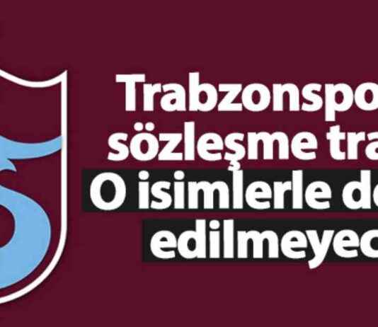 Trabzonspor Transfer Haberleri: Sözleşme Durumu ve İsimler Güncellendi news-04122024-115005