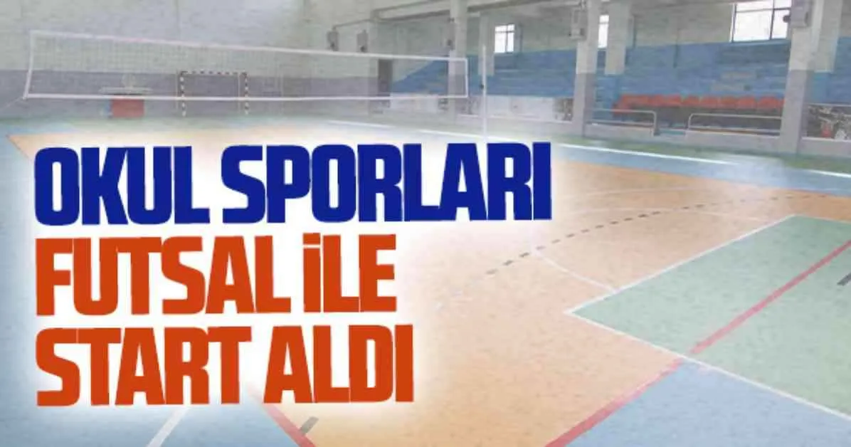 Okul Sporları Futsal Turnuvası Başladı news-04122024-123058