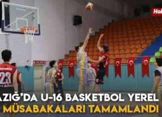 Elazığ U-16 Basketbol Yerel Lig Müsabakaları Sonuçları ve Detayları news-04122024-123227