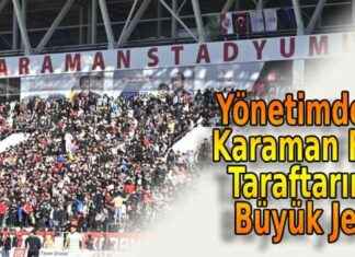 Karaman FK Taraftarına Yönetimden Büyük Jest! news-04122024-130832
