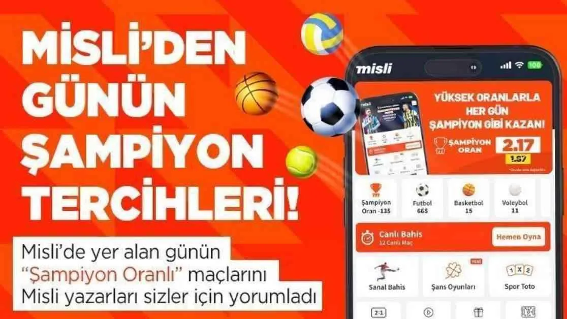 Misli’den Günlük Şampiyon Tercihler – Bahis İpuçları ve Analizleri news-04122024-135219