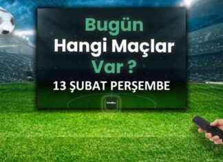 Bugünün Maçları – 13 Şubat 2025 Tarihli Maç Programı bugnn-malar-13-ubat-2025-tarihli-ma-program
