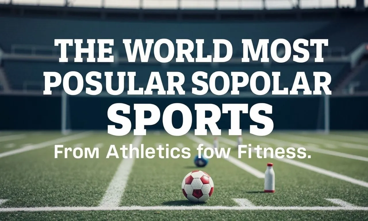 Dünyanın En Popüler Sporları: Atletizmden Fitness’e The World's Most Popular Sports: From Athletics to Fitness