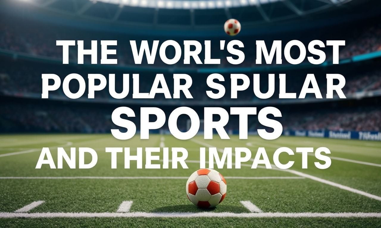 Dünyanın En Popüler Sporları ve Etkileri The World's Most Popular Sports and Their Impacts