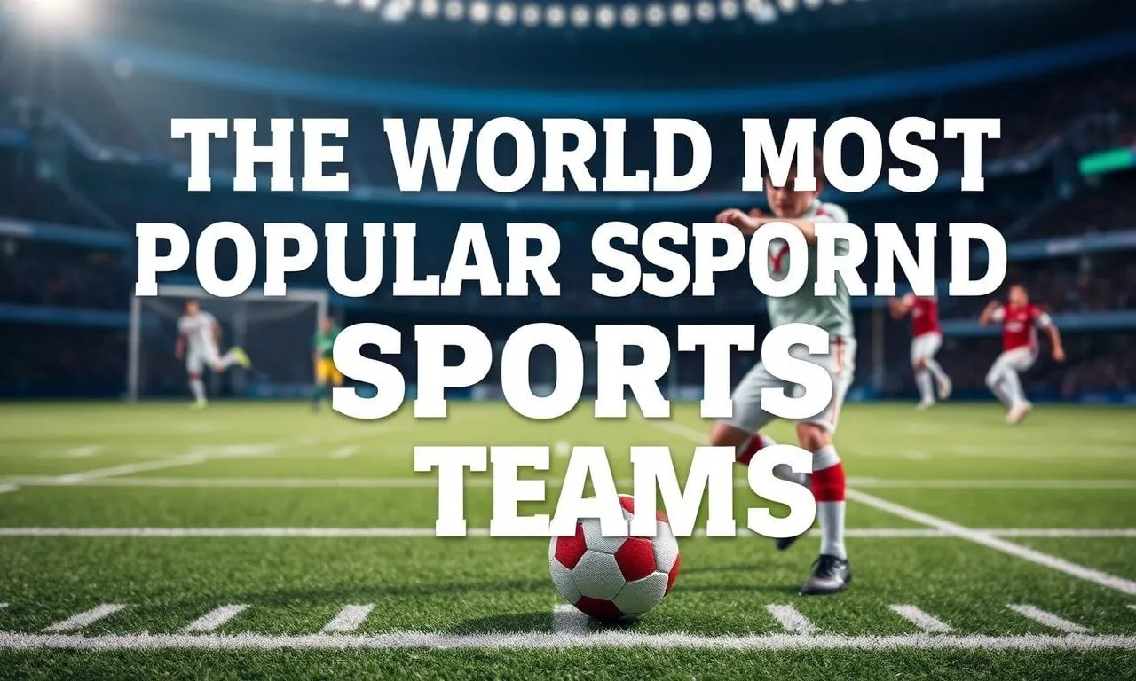 Dünyanın En Popüler Sporları ve Takımları The World's Most Popular Sports and Teams