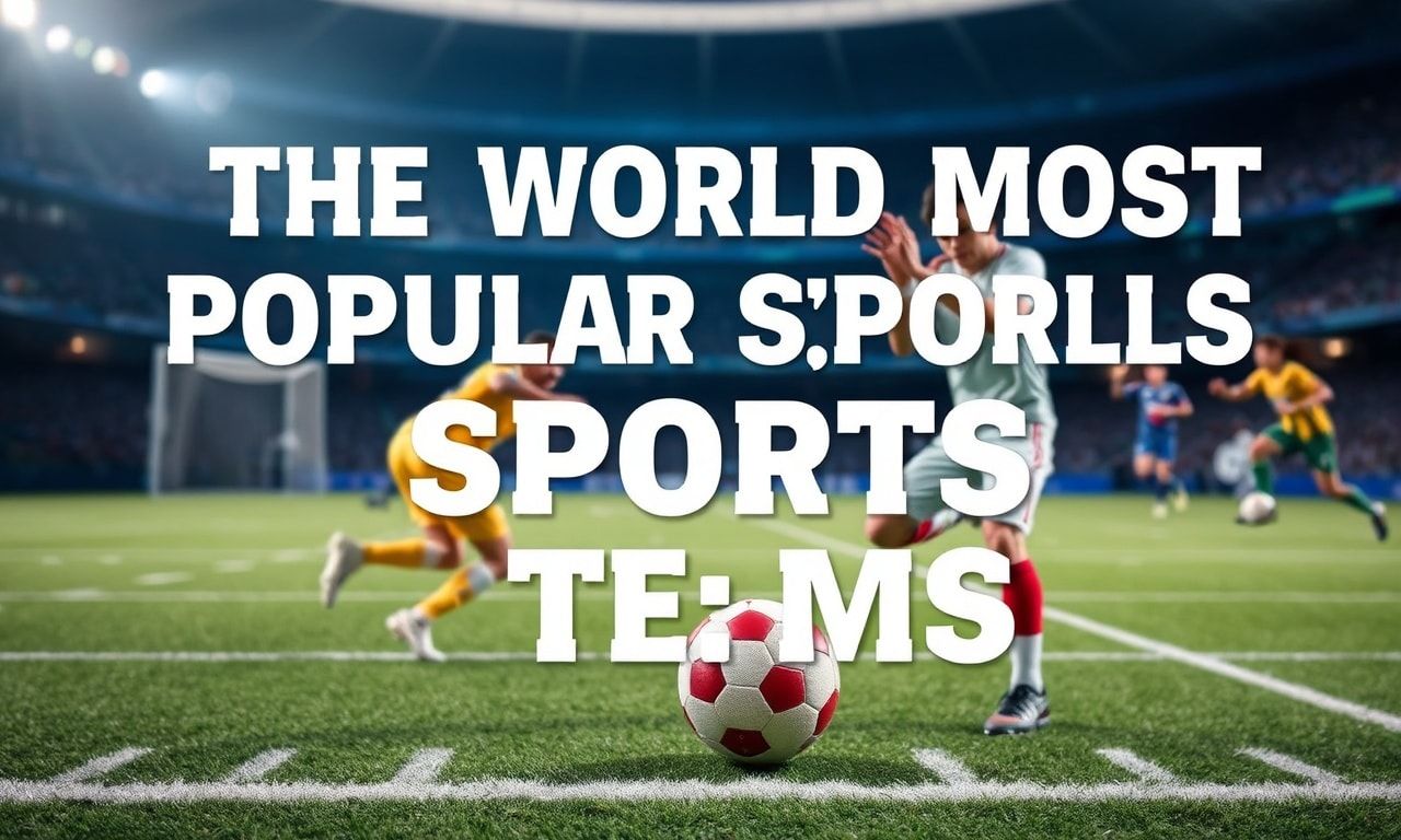 Dünyanın En Popüler Sporları ve Takımları The World's Most Popular Sports and Teams