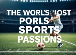 Dünyanın En Popüler Sporları ve Tutkular The World's Most Popular Sports and Passions
