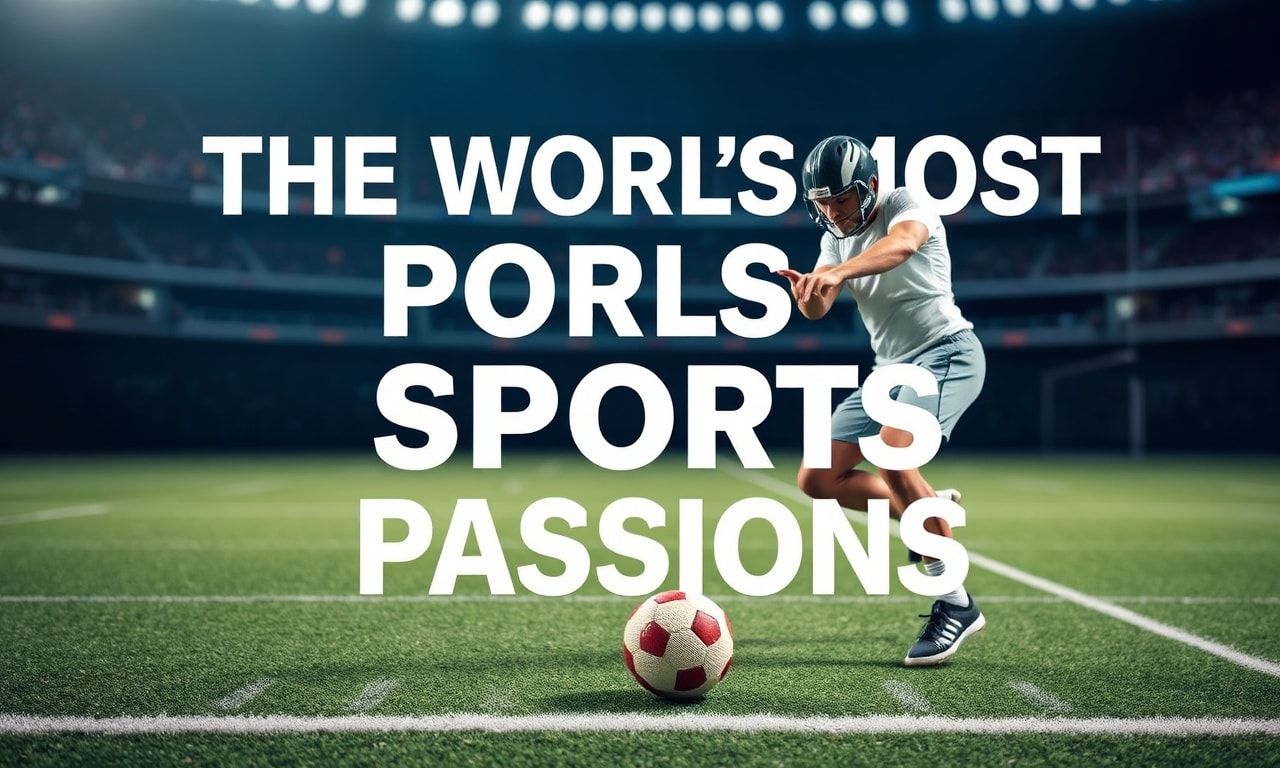 Dünyanın En Popüler Sporları ve Tutkular The World's Most Popular Sports and Passions