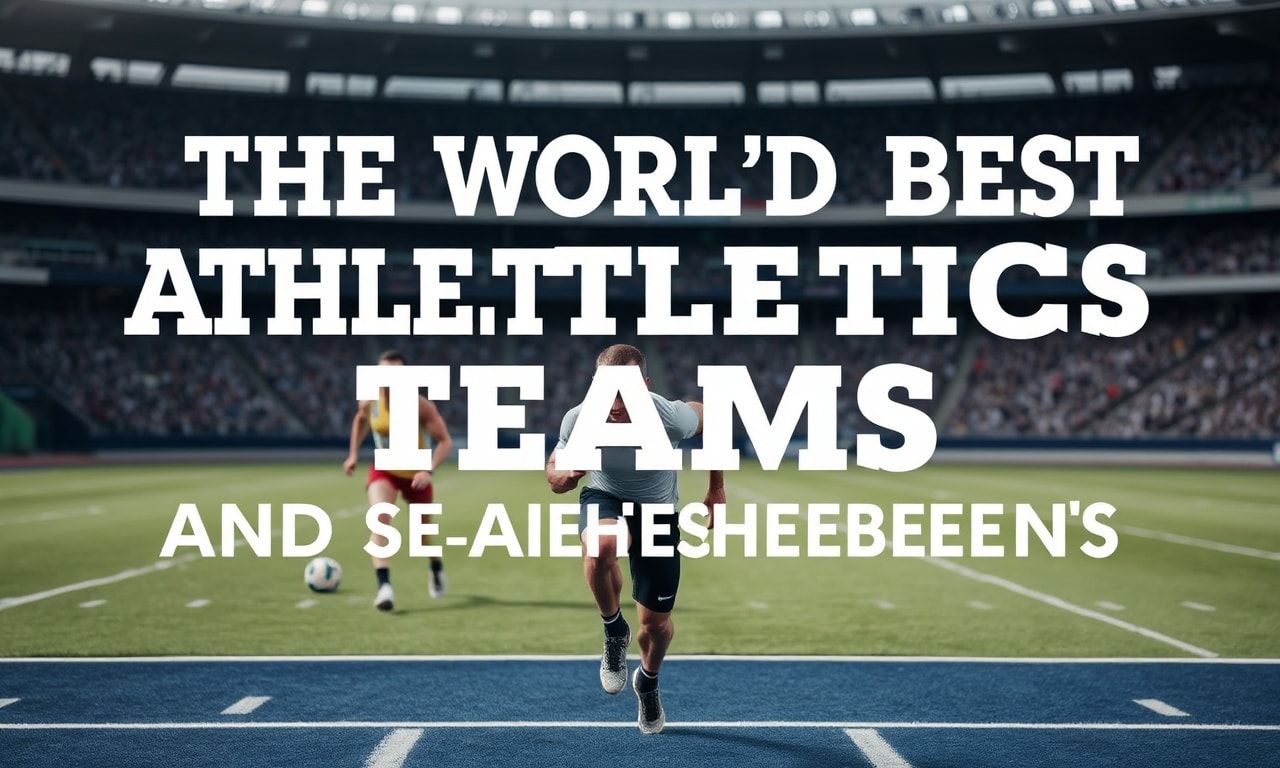 Dünyanın En İyi Atletizm Takımları ve Başarıları The World's Best Athletics Teams and Their Achievements