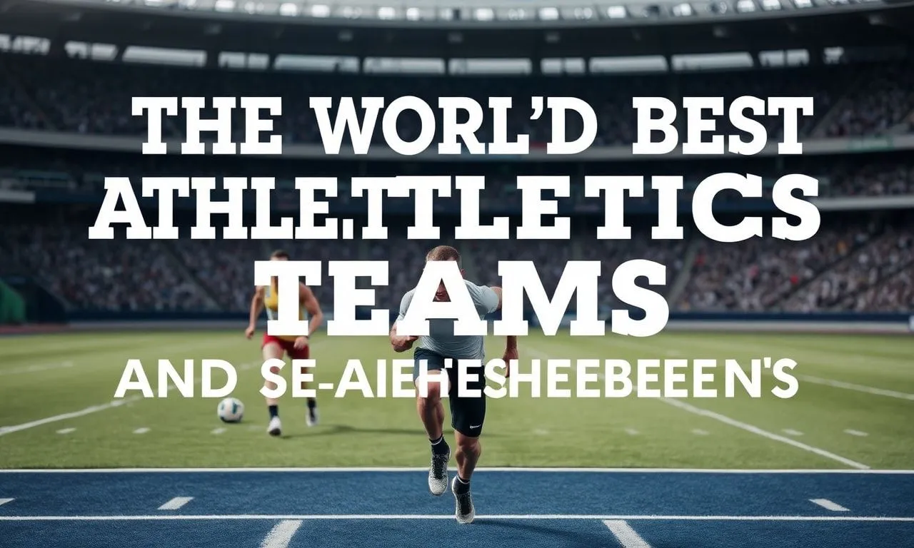 Dünyanın En İyi Atletizm Takımları ve Başarıları The World's Best Athletics Teams and Their Achievements