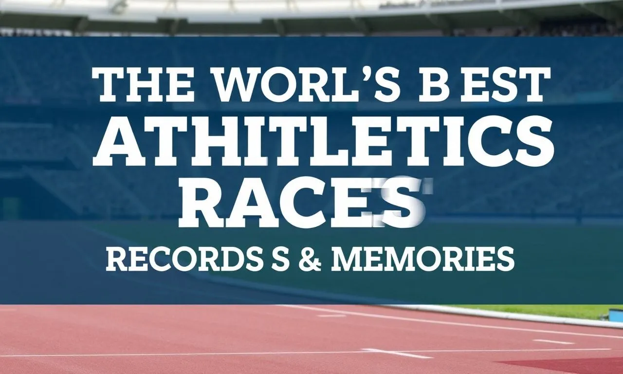 Dünyanın En İyi Atletizm Yarışları: Rekorlar ve Anılar The World's Best Athletics Races: Records and Memories