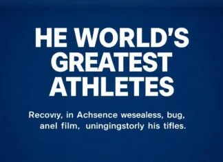Dünyanın En İyi Atletler: Rekorlar, Başarılar ve İlham Veren Hikayeler The World's Greatest Athletes: Records, Achievements, and Inspiring Stories