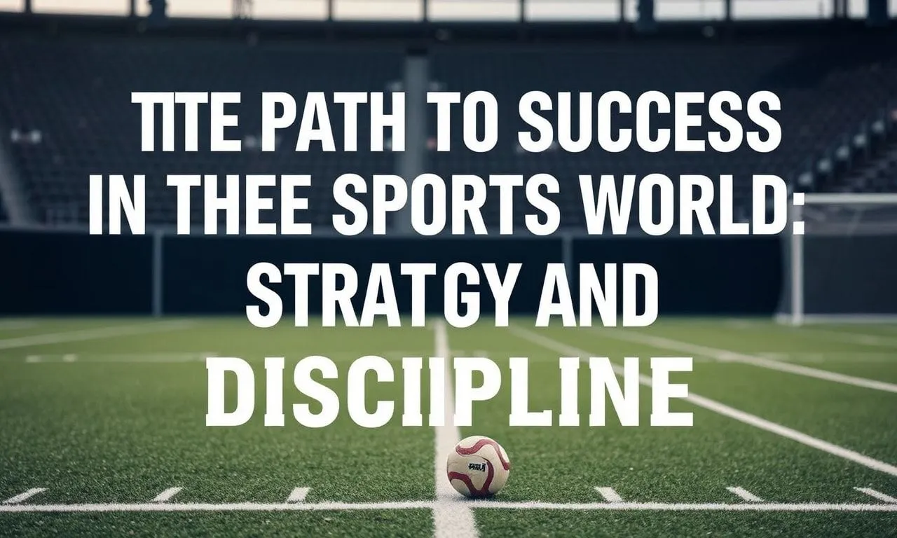 Spor Dünyasında Başarıya Giden Yol: Strateji ve Disiplin The Path to Success in the Sports World: Strategy and Discipline