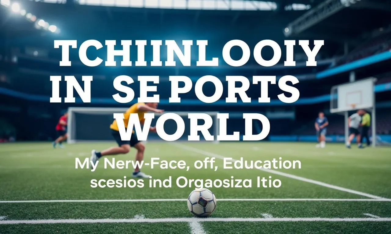 Spor Dünyasında Teknoloji: Eğitim ve Organizasyonun Yeni Yüzü Technology in the Sports World: The New Face of Education and Organization