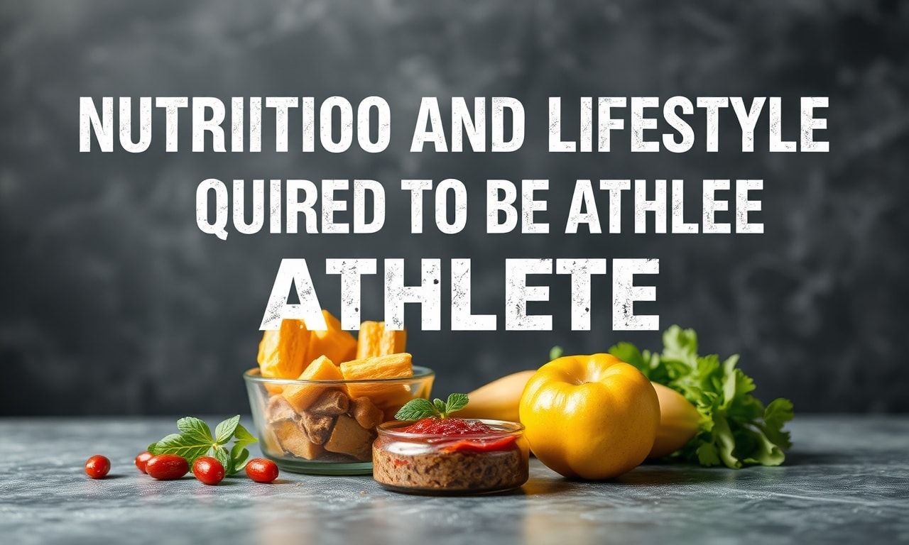 Sporcu Olmak İçin Gerekli Beslenme ve Yaşam Tarzı Nutrition and Lifestyle Required to Be an Athlete
