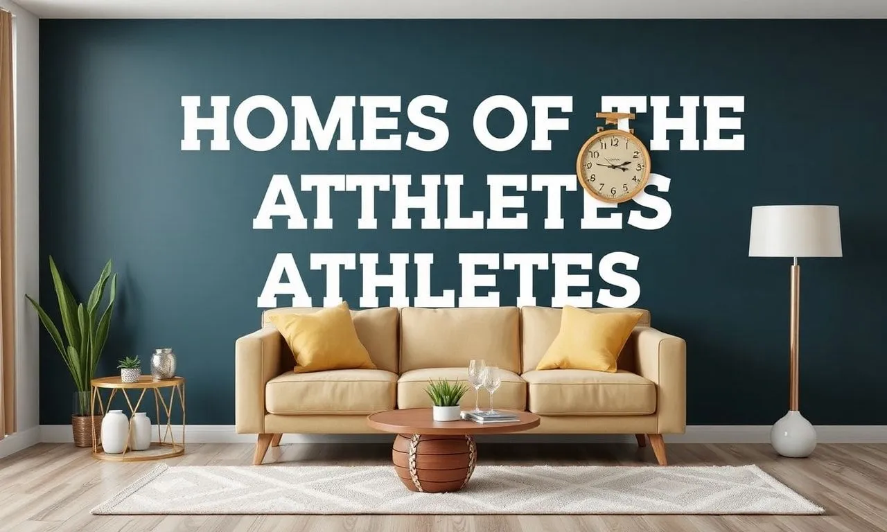 Sporcuların Evleri: Performansıza Etki Eden Dekorasyon İpuçları Homes of the Athletes: Decoration Tips That Affect Your Performance