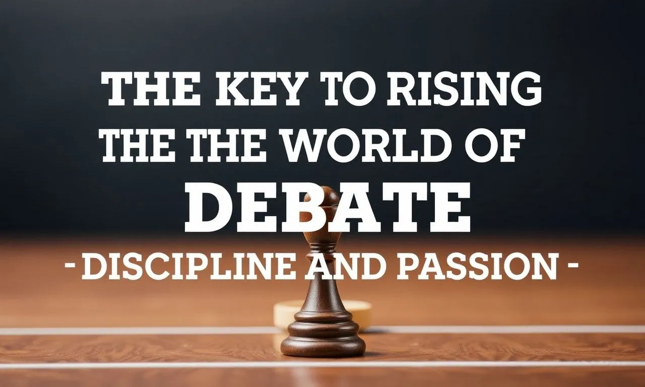 Sporun Dünyasında Yükselişin Anahtarı: Disiplin ve Tutku The Key to Rising in the World of Debate: Discipline and Passion