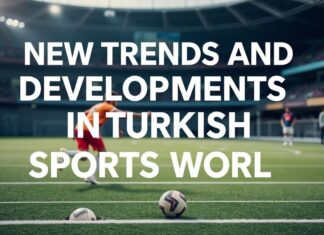 Türk Spor Dünyasında Yeni Trendler ve Gelişmeler New Trends and Developments in Turkish Sports World