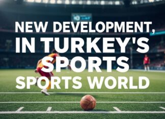 Türkiye’nin Spor Dünyasında Yeni Gelişmeler New Developments in Turkey's Sports World