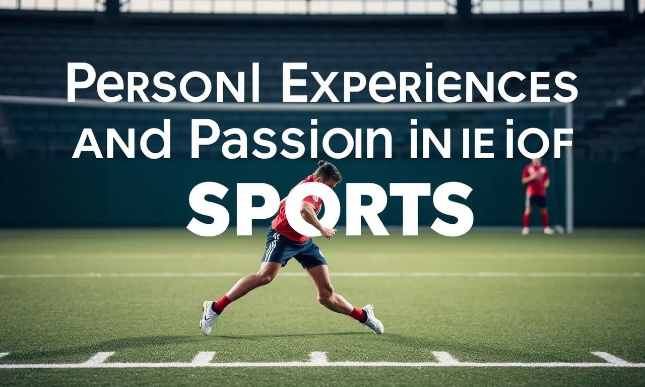 Spor Dünyasında Kişisel Deneyimler ve Tutku Personal Experiences and Passion in the World of Sports