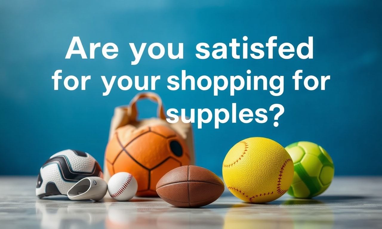 Spor Malzemeleriniz: Alışverişinizden Memnun Kalıyor very mi? Are you satisfied with your shopping for Sports Supplies?