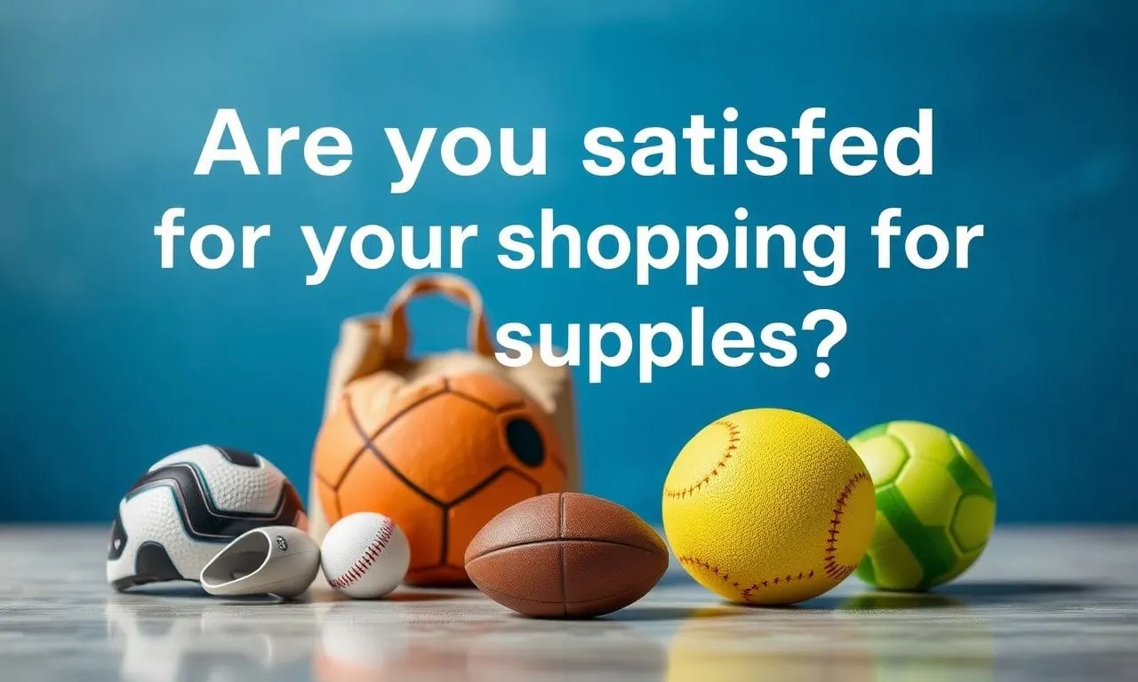 Spor Malzemeleriniz: Alışverişinizden Memnun Kalıyor very mi? Are you satisfied with your shopping for Sports Supplies?