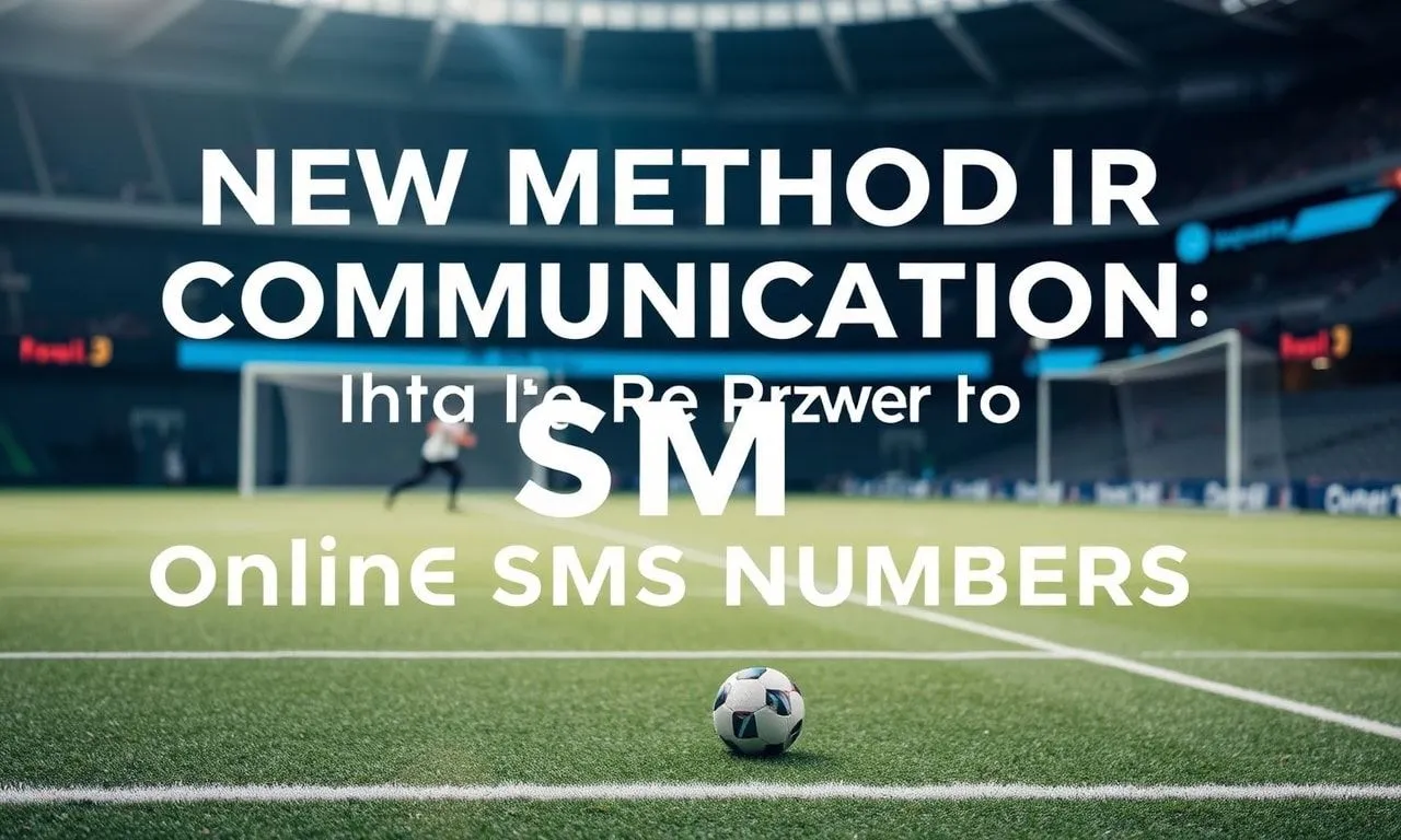 Sporcu İletişiminde Yeni Yöntem: Online SMS Numaralarının Gücü New Method in Sports Communication: The Power of Online SMS Numbers